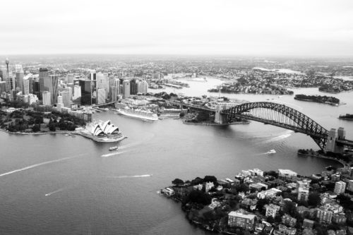 ID D17 2357 – Sydney en noir et blanc